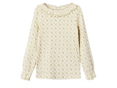 Lil Atelier turtledove floral top